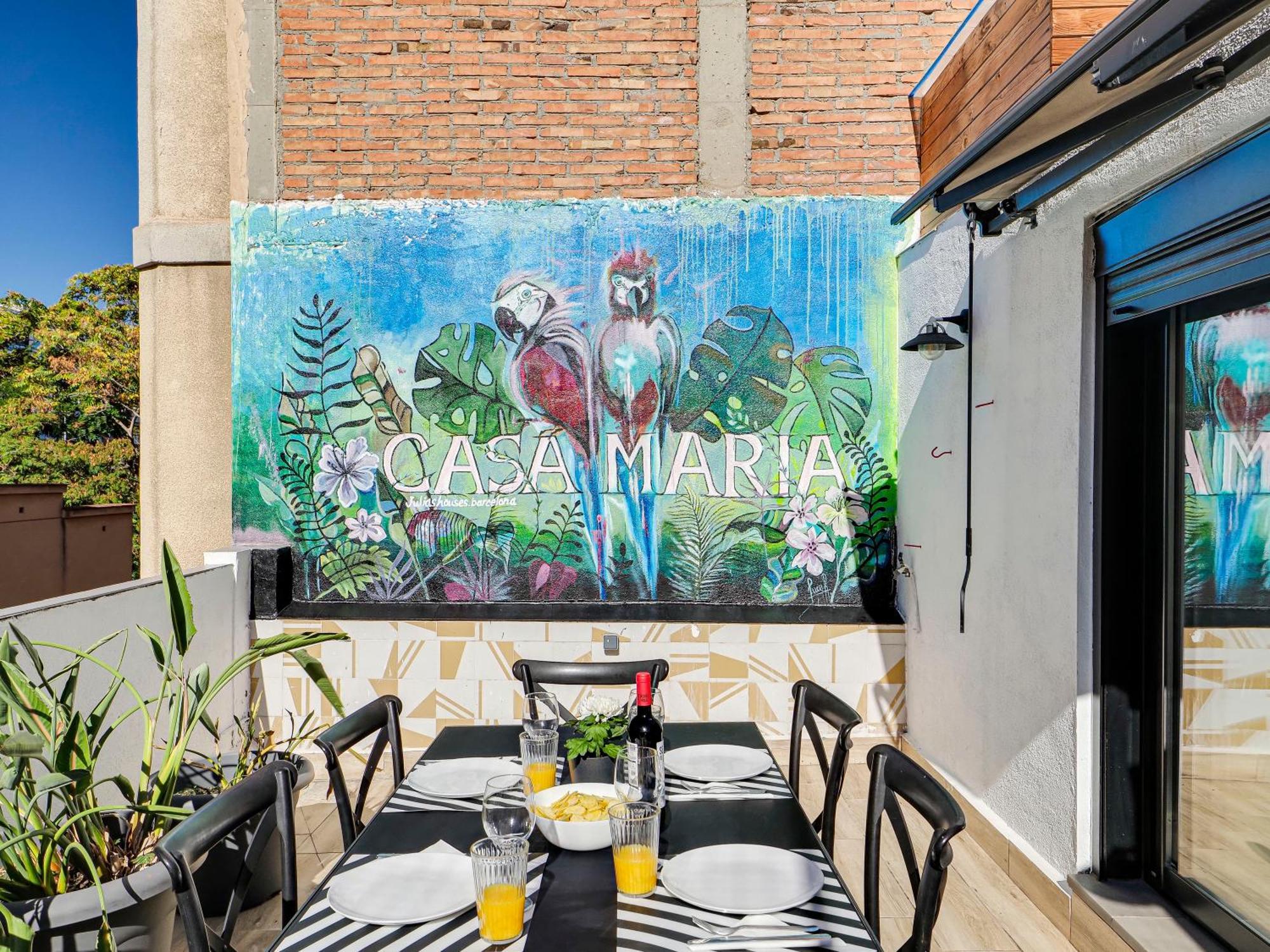 Casa Maria Townhouse- Terrace-4 Bedrooms L'Hospitalet de Llobregat Exterior photo